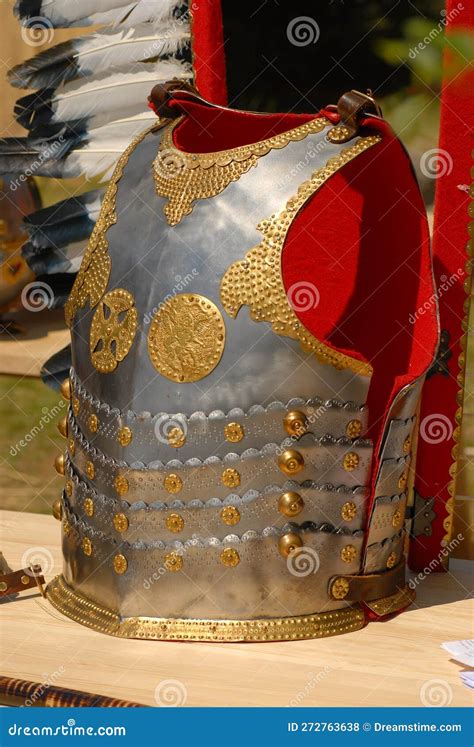 Iron Hussar Armor From Middle Ages Editorial Stock Photo Image Of