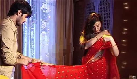 aapke aa jane se sahil vedika s intense saree romance