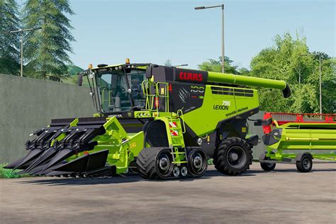 Download The Claas Lexion 795 Monster Combine Fs19 Mods