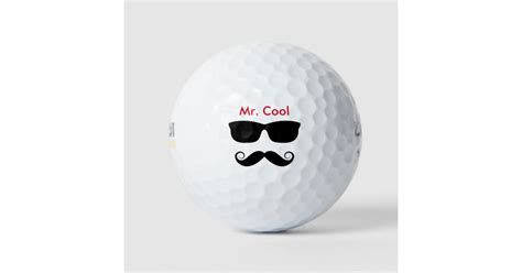 Funny Cool Golf Balls Zazzle