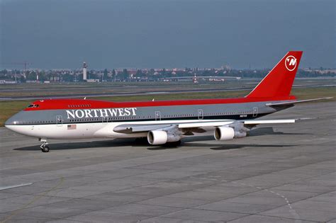 Northwest Airlines B747 200 Berlin Aviation Spotting