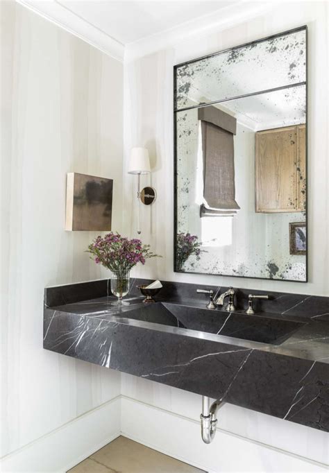 Black Marble Bathroom Countertops
