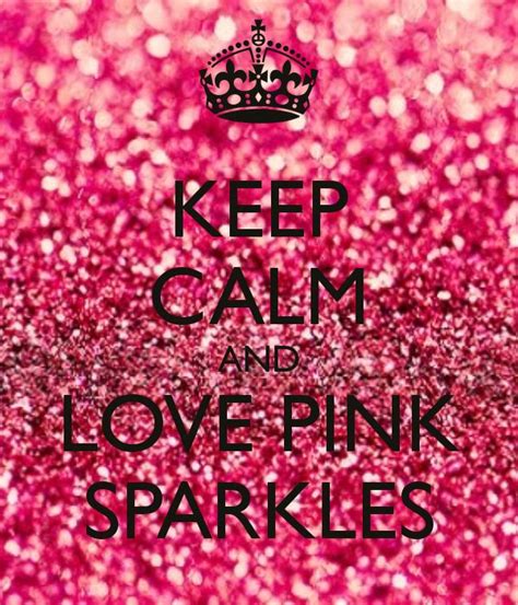 Keep Clam And Love Pink Pink Sparkles Pink Pink