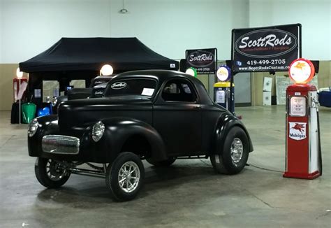1941 Willys Gasser Style Coupe Scottrods