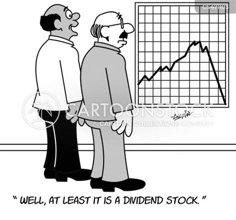 Stock Market Chart Cartoon