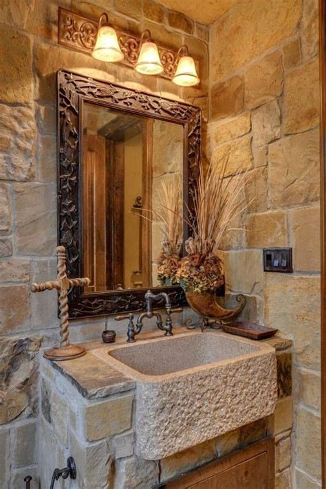 Cantera Y Piedra Rustic Bathroom Designs Rustic Bathrooms Trendy