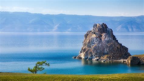 Shaman Rock Lake Baikal Wallpapers And Images Wallpapers