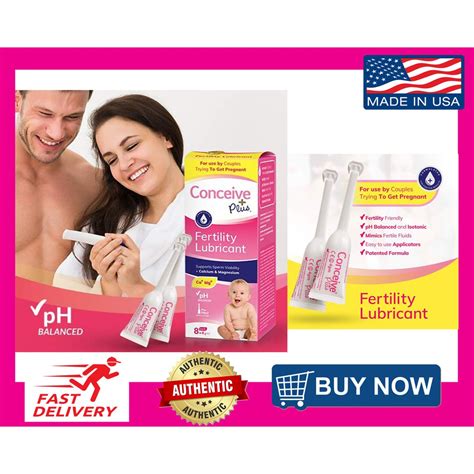 Conceive Plus Fertility Lubricant Fertility Support For Couples Trying