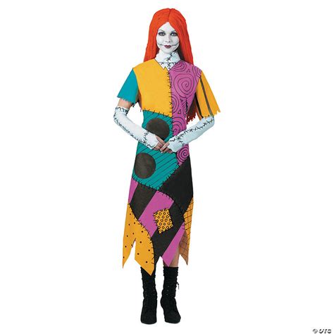 Womens Plus Size Classic The Nightmare Before Christmas Sally Costume