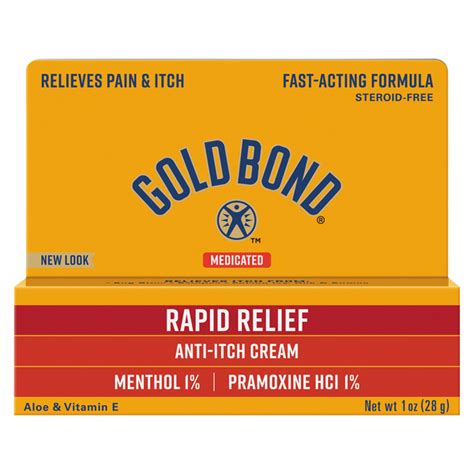 Save On Gold Bond Rapid Relief Dual Action Anti Itch Cream Order Online