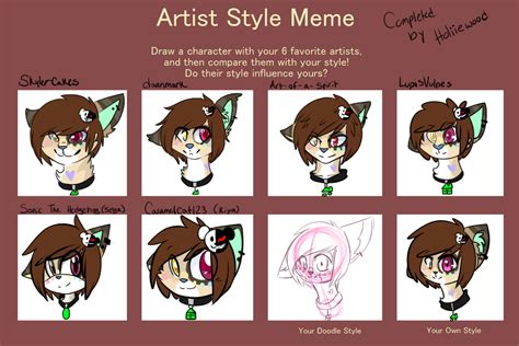 Art Style Meme — Weasyl