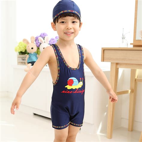 Windygirl Boy Child Swimming Cap Swimsuit Set Bathing Suit Arrival