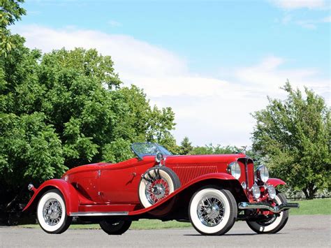 They were even able to double their sales in 1931! Auburn 8-98 Boattail Speedster '1931