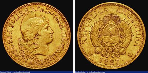 NumisBids London Coins Ltd Auction 175 Lot 946 Argentina Gold