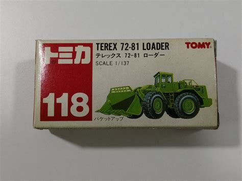 Tomy Tomica No 118 Terex 72 81 Loader 興趣及遊戲 玩具 And 遊戲類 Carousell