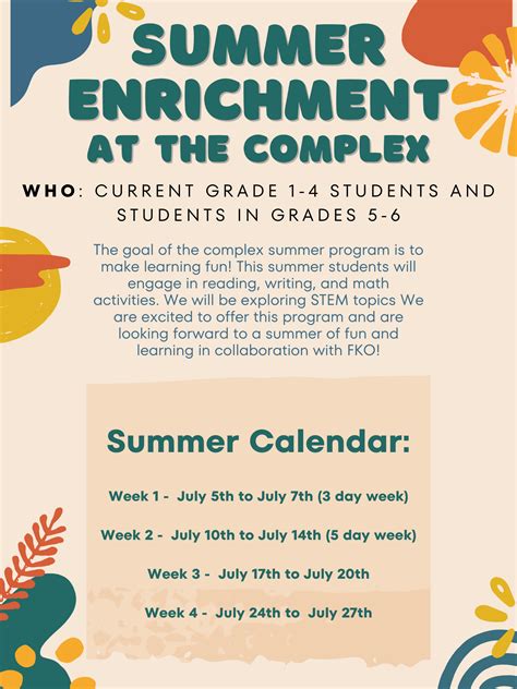 Extended Learning 2023 Cps Summer Enrichment Programs