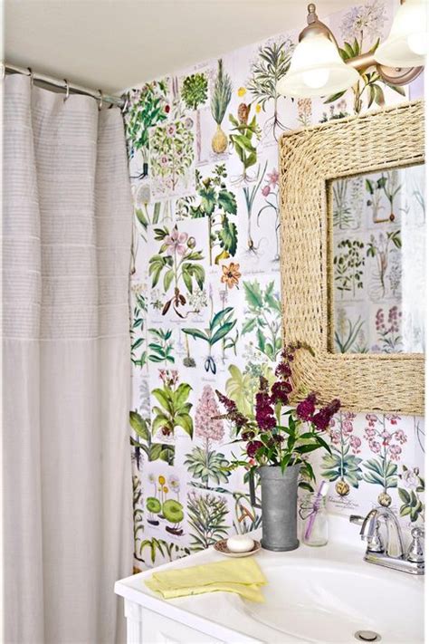 28 Bathroom Wallpaper Ideas Best Wallpapers For Bathrooms