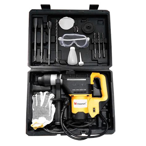 Max 1800w Demolition Hammer Rotary Jack 4 In 1 Electric Jackhammer Sds