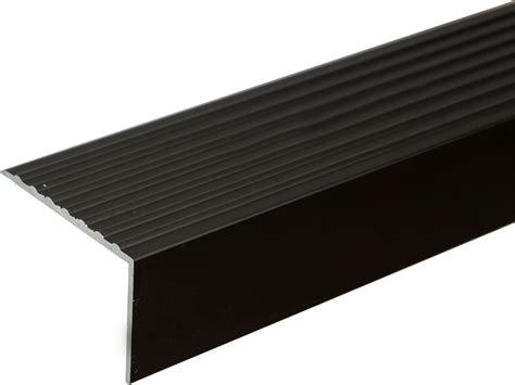 Anodised Aluminium Anti Non Slip Stair Edge Nosing Trim 900mm X 65mm X 42mm A32 Brown Amazon
