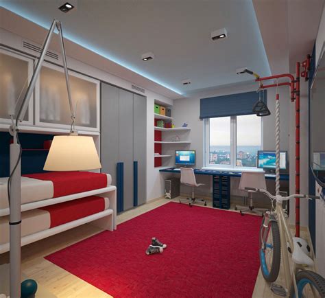 Childrens Room For Two Boys On Behance Lounge Room Design Small