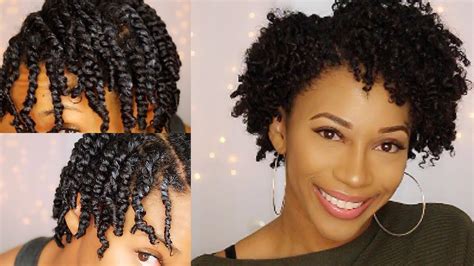 Low maintenance hairstyles allow the hair to rest, as. Two Strand Twist Styles For Short Natural Hair