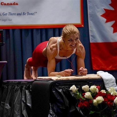 Watch This Woman Set A World Record For Holding The Longest Plank Of