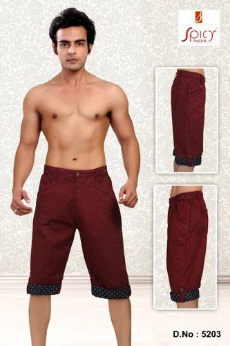 Mens Capris At Best Price In Mumbai By Spicy Clothing India Pvt Ltd