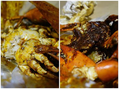 Don't let the leftover sauce go to. Meaty crabs, RM7.50++ per 100 grams, about RM20 per crab ...