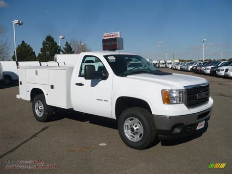 2011 Gmc Sierra 2500hd Work Truck Regular Cab 4x4 Chassis Commercial In