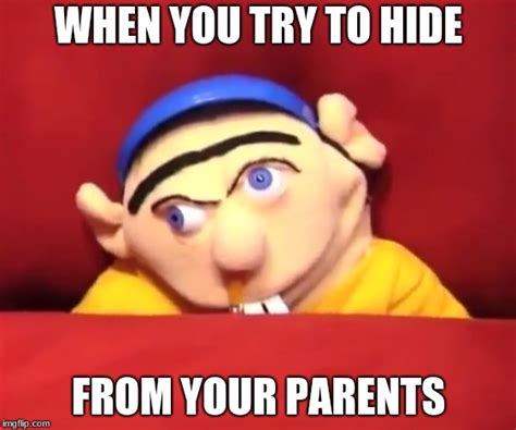 Jeffy Hides In Couch Imgflip