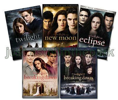 Twilight is basically a teenage girl's fantasy brought onto the the twilight saga: Twilight Saga 5 Movie Box Boxed Sets Complete Series ...