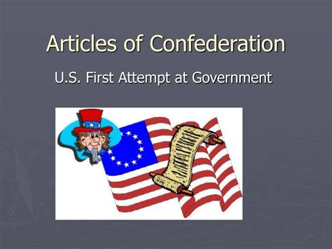 Ppt Articles Of Confederation Powerpoint Presentation Free Download