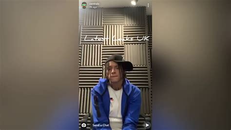 Central Cee Previews Cold Unreleased Song On Snap Youtube