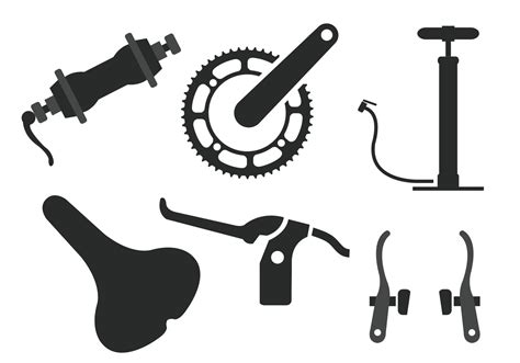 Bike Parts Vector Art Icons And Graphics For Free Download