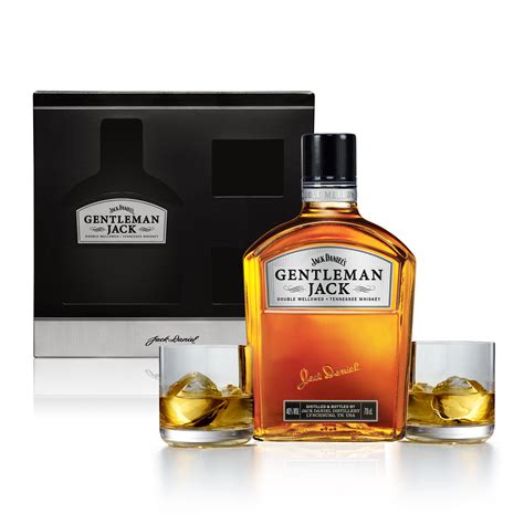 Jack Daniels Gentleman Jack With 2 Glasses 40 07l Dom Whisky