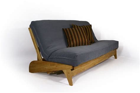 Click more info tab above to see video. Dillon Natural Queen Wall Hugger Futon Frame by Strata ...