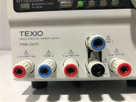 texio pw8 3atp regulated dc power supply novus ferro pte ltd