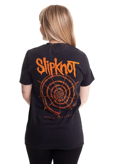 Slipknot The Wheel Back Print T Shirt Impericon Nl