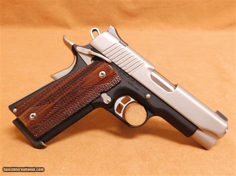 Kimber Pro CDP II 45 ACP 4 Inch 1911 Stainless Black Rosewood Grips 2