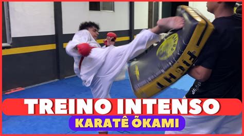 Treino INTENSO de Karatê com o Sensei do Karate Õkami Dicas para Aperfeiçoar suas Técnicas