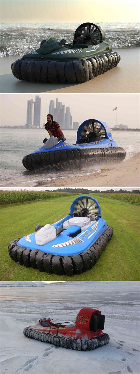 Hov Pod Carbon Infinity Is A Personal Hovercraft That Goes Anywhere