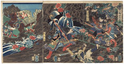 Fuji Arts Japanese Prints Toyotomi Hideyoshis Conquest Of Korea