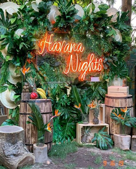 Cuban Party Theme Havana Nights Theme Havana Nights Party Theme Birthday Party Themes