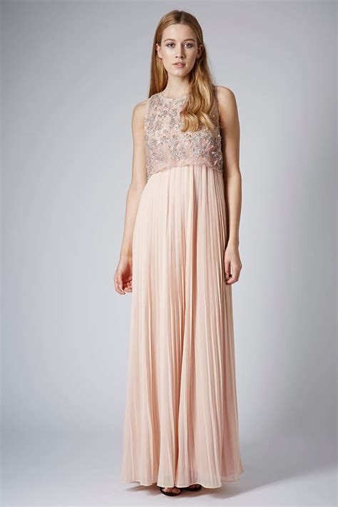 Limited Edition Pleated Embellished Maxi Dress Limited Edition
