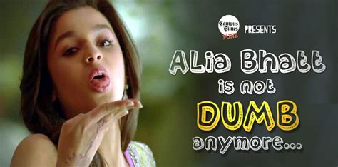 Watch Dumb Alia Bhatt Becomes Genius Of The Year