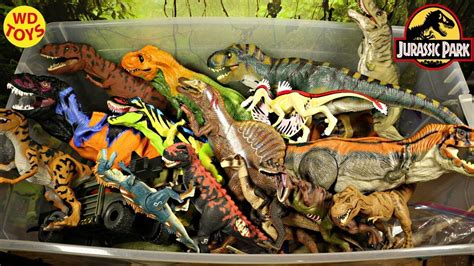 New Jurassic Park 50 Gallon Surprise Box Unboxing Dinosaur Toys Hasbro