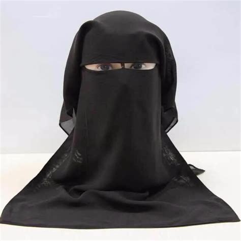 Wholesale High Quality Classic Design Fashion Hijab Muslim Abaya Burqa Nose Piece Islmaic Niqab