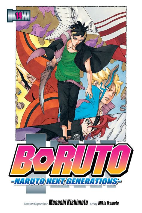 Boruto Naruto Next Generations Manga Set Volumes 1 14 Lk