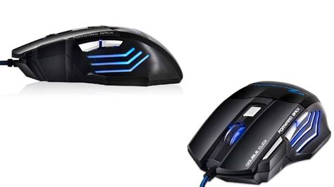 Professional Wired 7 Button Gaming Mouse With Led Lights Youtube