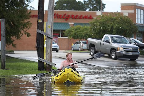 Louisiana Flood Danger Persists Body Pulled From Waters